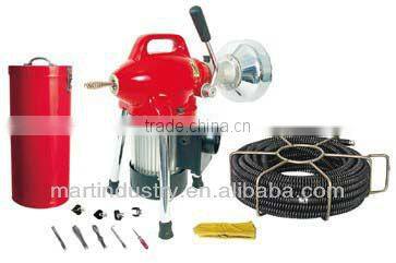 Spring 4'' Drain Cleaner pipe Cleaning machine MTC-75