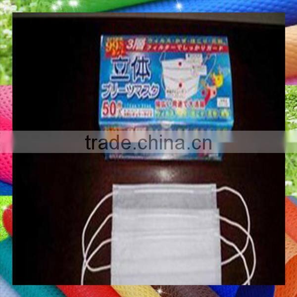 Economy disposible nonwoven surgical face mask