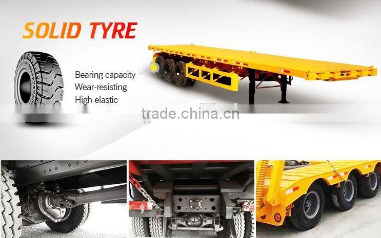 China Heavy Truck 40FT Container Chassis Trailer online shopping