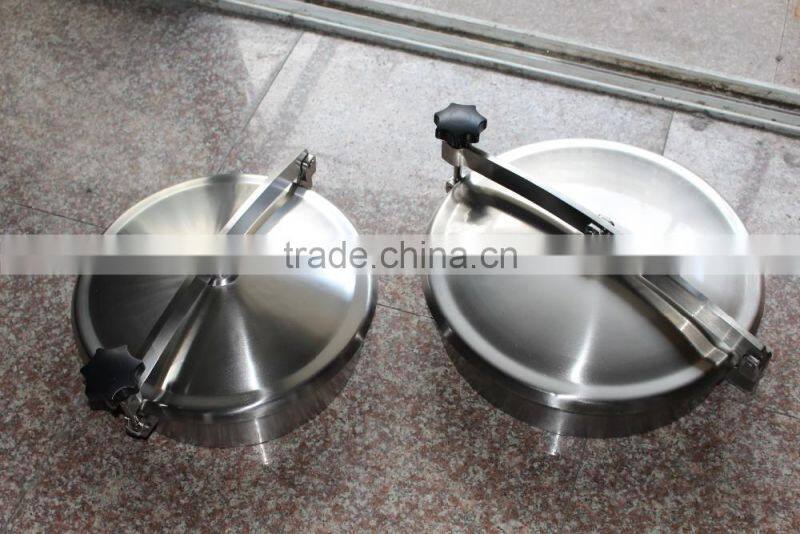 stainless steel sanitary Round manway