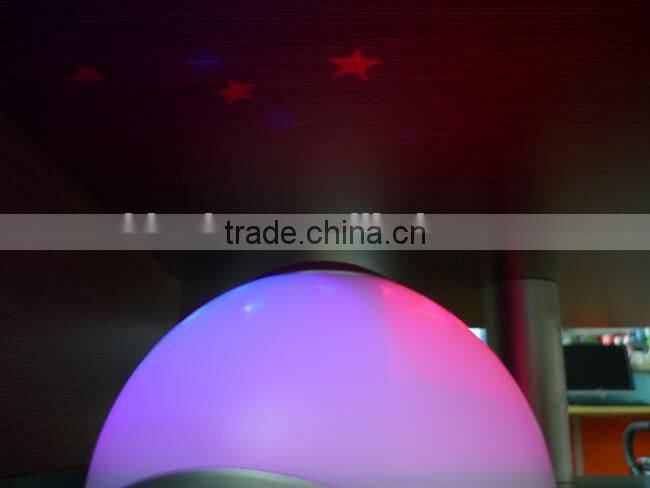 Projection Clock with LED Color-Change Projector