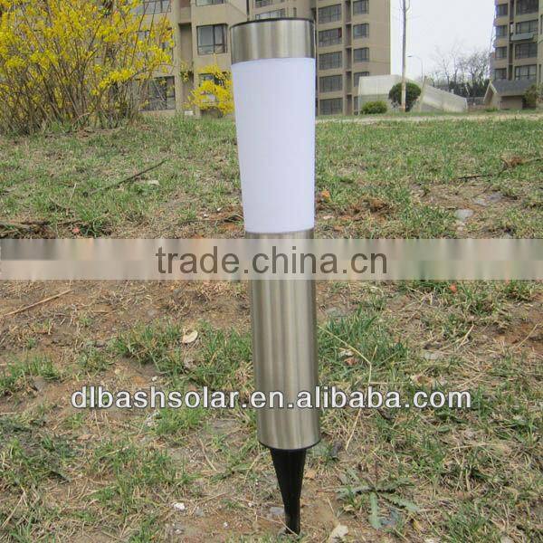 hot sale stainless steel high lumen outdoor solar garden lights