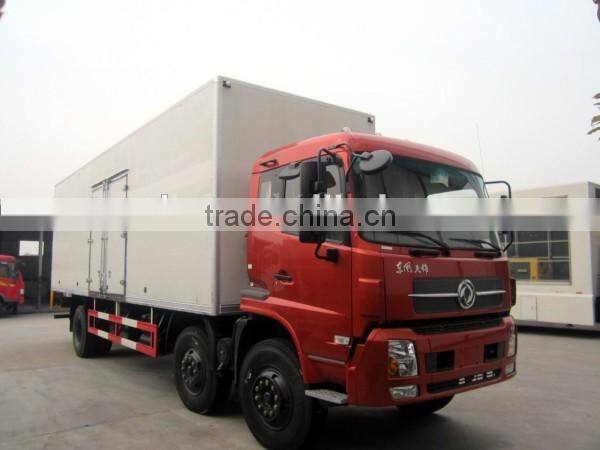 210hp DONGFENG Kingrun 6*2 Refrigeration Van Truck 20 ton