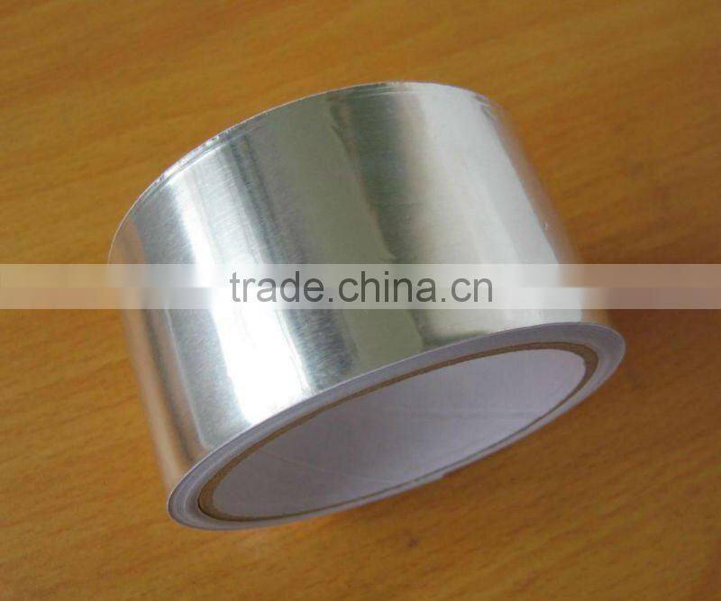 Silver Aluminum foil waterproof adhesive insulation tape pipe,construction material