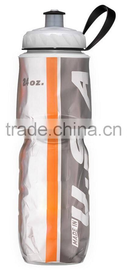 Insulated Water Bottle (650ml 22 oz) - 100% BPA-Free Water Bottle