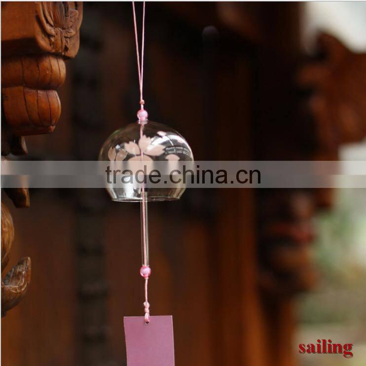Chinese glass wind chimes/indoor wind chimes/decorative wind chime