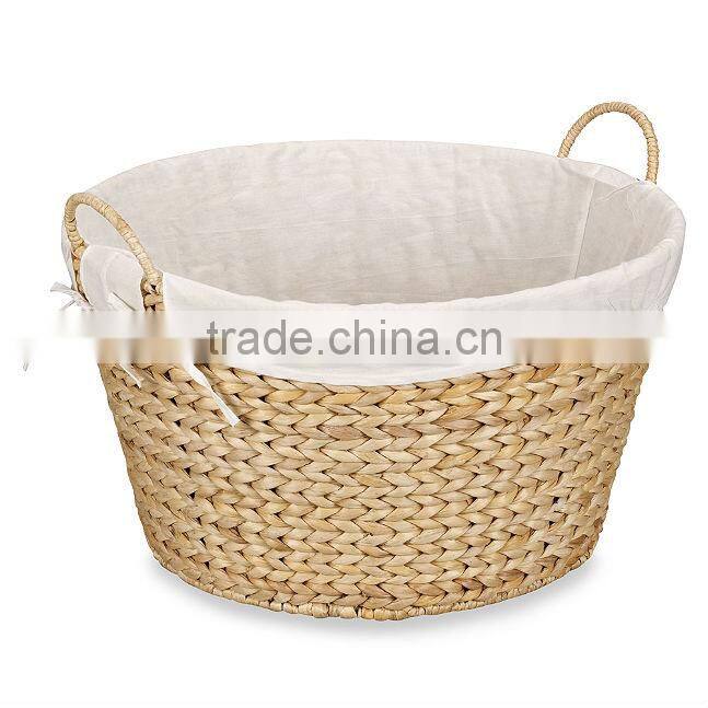 Creative Bath Ecostyles Bamboo Round Hamper With Lid