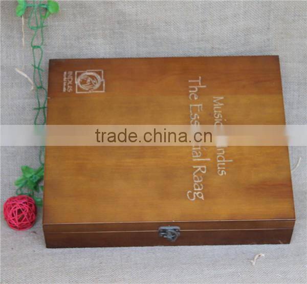 High quality wholesale painted wooden camera protection box