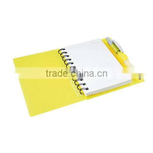 Notebook lined sheets notebook with pen