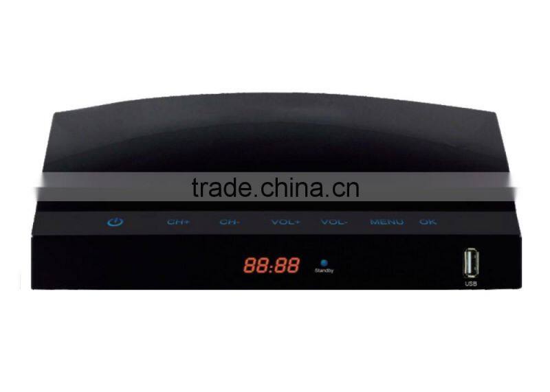Chinese Factory Direct Ultra HD TV Receiver DVB-S2/DVB-T2 TV Decorde Iptv DVB-S2 Satellite TV Box