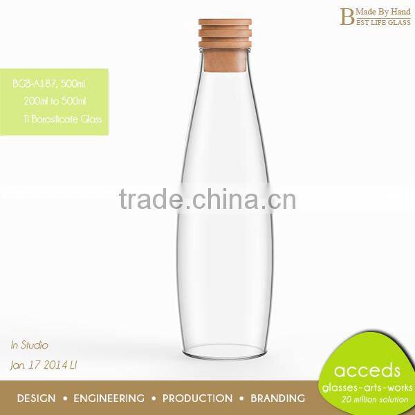 Unique Shaped Promotional Home Decor Coffee Milk Jar