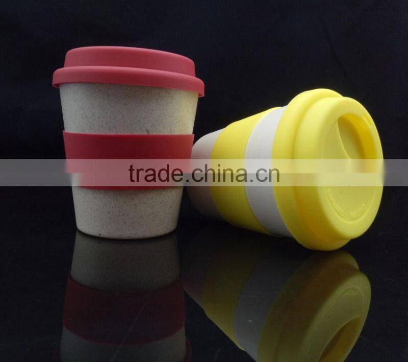 LFGB approved bamboo fibre eco friendly cups