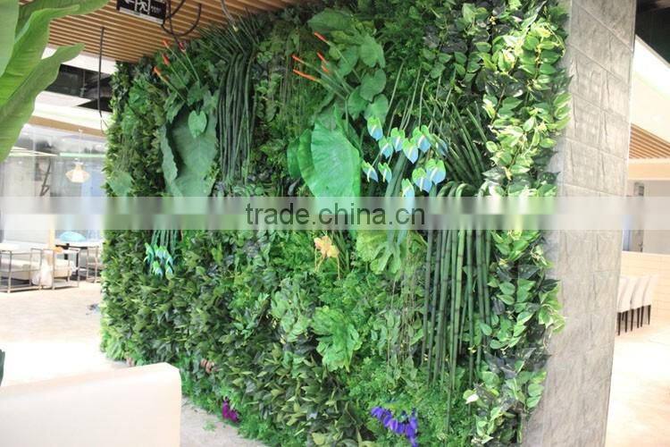 artificial green wall for office /hotel/home decoration