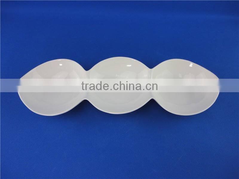 cheap ceramic plates dishes in stock bulk packing