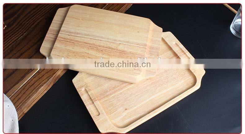 Custom Cute Shape Bamboo Wood Cheese Cutting Board With Handle