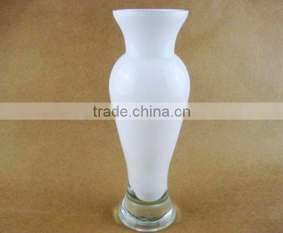 super quality flower bottle/ glass vase