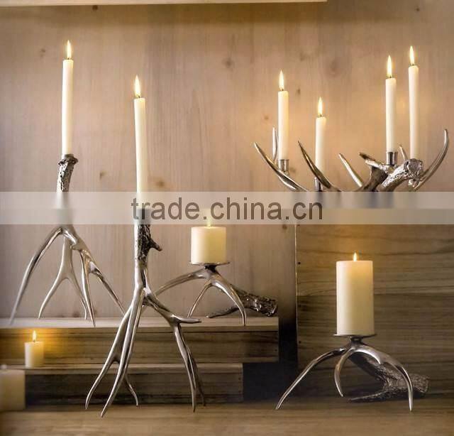 5 lights iron wire candle holder