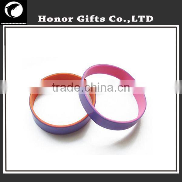 Cheap Advertising Colorfull Printing Silicone Bracelet Wrist Band Silicone Bracelet
