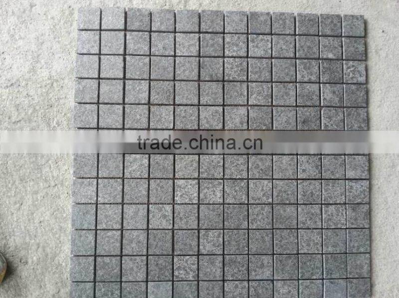 Black Granite Mesh Paving Cheap Black Paver Granite Paving Stone