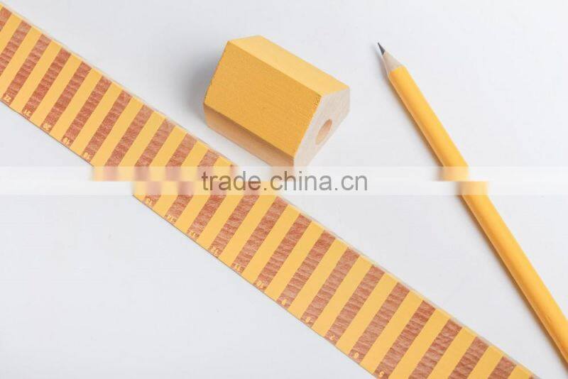 Triangle Wooden Ruler Measure in Centimeter