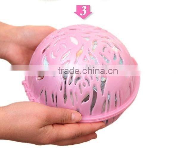 Plastic bra washing care ball
