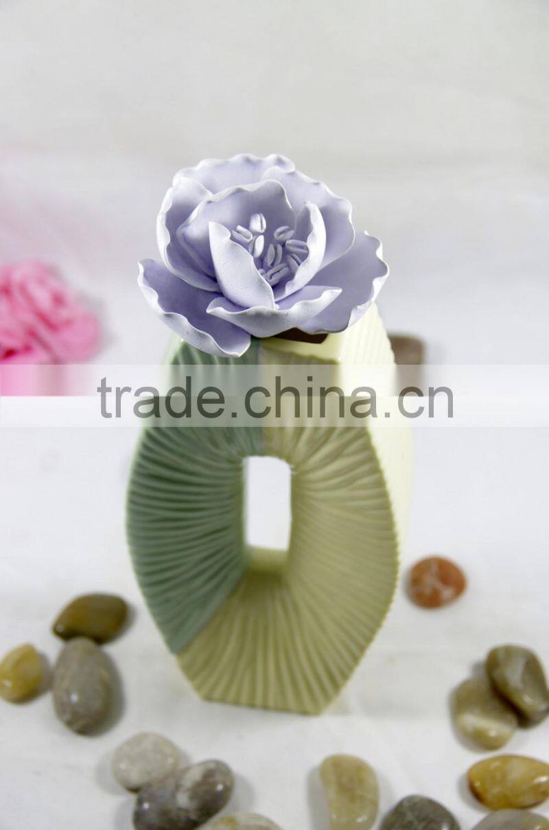 Ceramic bottle Aroma flower Reed diffuser