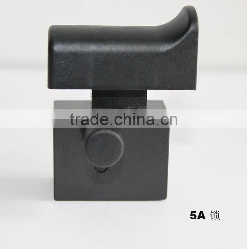 5A lock switch with big head cap power tools switch