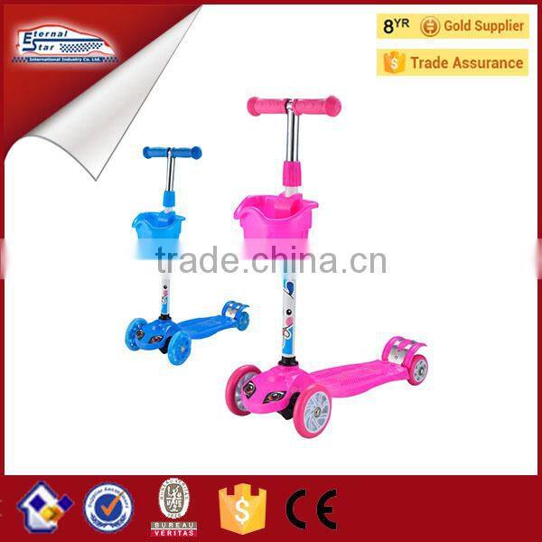 Maxi scooter with 3 flash wheel,bug scooter,blance kickboard