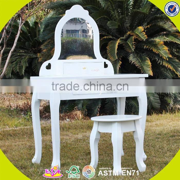 Wholesale preschool furniture wooden children role play toy furniture cheap wooden children bedroom furniture W08H073