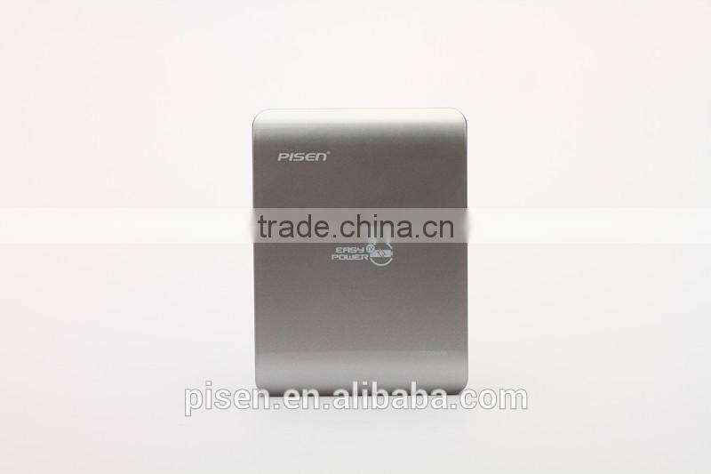 Universal Smart LED Torch Light External Battery PISEN Mobile Power Bank 10000mAh Portable Charger