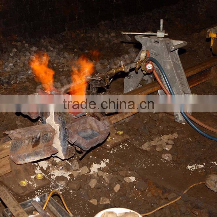 High Precision Rail Thermit-Welding Alignment