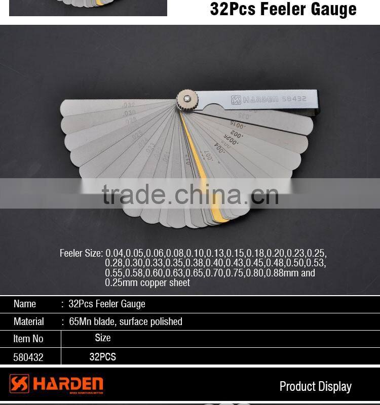 Online Shopping Professional 32PCS 65Mn Feeler Gauge