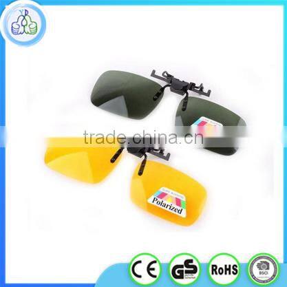 Wholesale night vision polarized clip on sunglasses made in ningbo