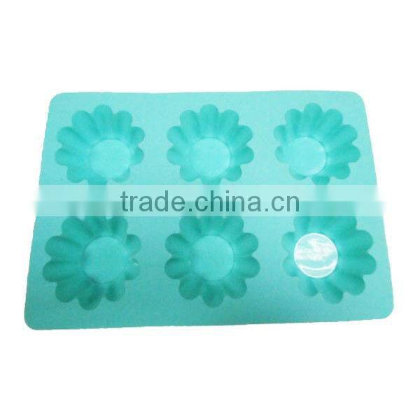 SS4101 flower silicone baking moulds
