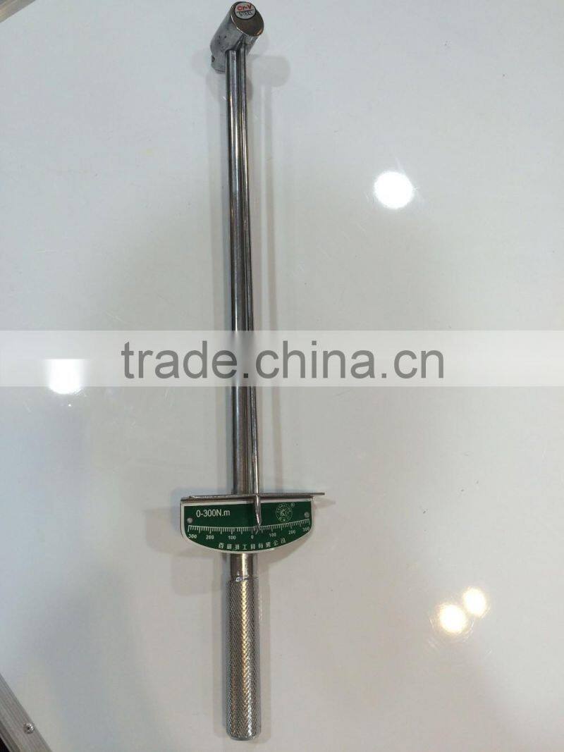 300N pointer type torque wrench with CRV design