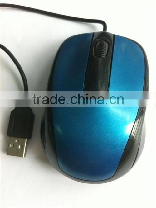 USB optical mouse with Telescopic line