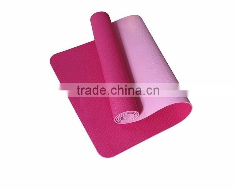 Yoga Mat TPE 6mm Dual Color