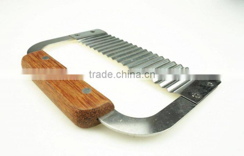 42076 Dough Sheeter Cutter Pastry/Flour cutter with wooden handle