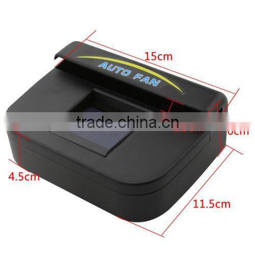 ABS Solar Powered Car Window Windshield Auto Air Vent Cooling Fan System Cooler fan
