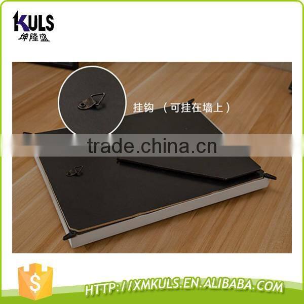 2016 wholesale black white color home decoration wall decor plastic picture photo frame