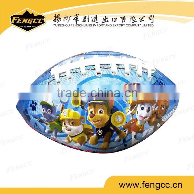 Football team kids size 3 PVC American football American soccer