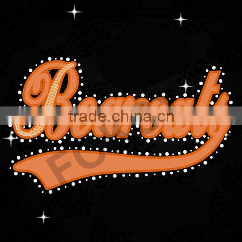 dance green hotfix sequin motif- FOKSY