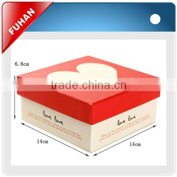 Custom order top quality eco-friendly style biodegradable texture box for food/clothing