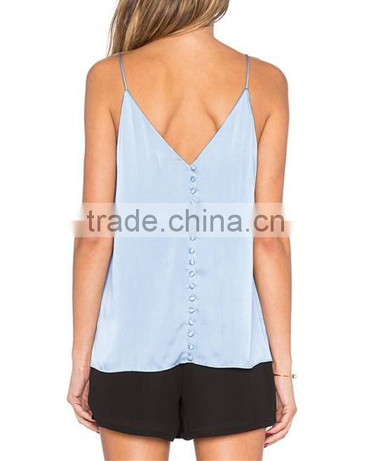 Ladies Bulk Silk Satin blend Camisole Tops HST2193
