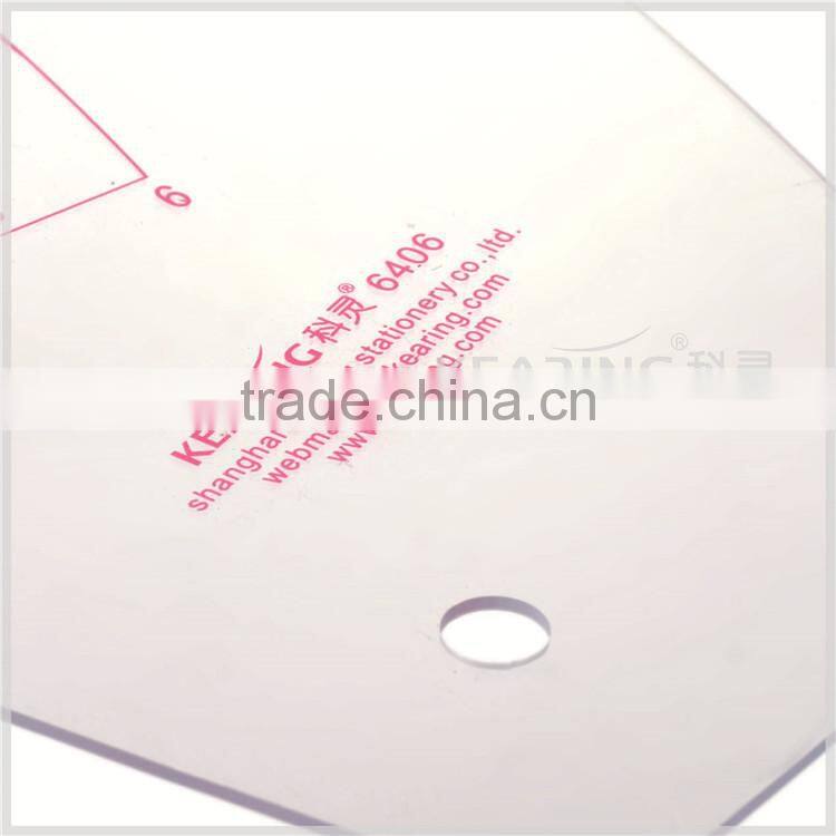 Kearing plastic metric garment curve ruler vary form curves for fashion design # 6406