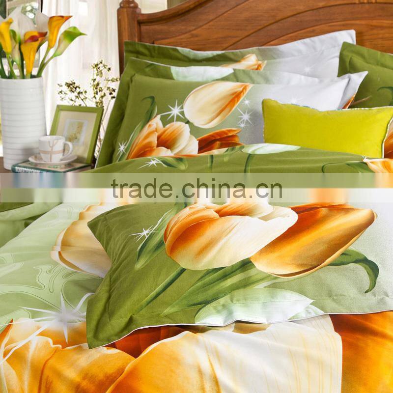 100% cotton brushed fabric for bedding set