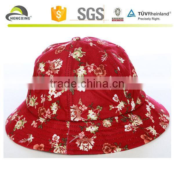 New Bucket Hat Tropical Floral Hawaii Fishing Sun Cap