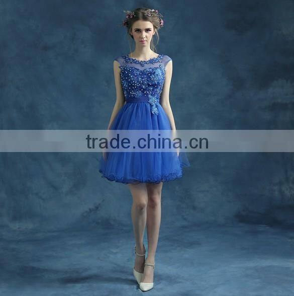 elegant crystal beaded low back open sexy party evening dress