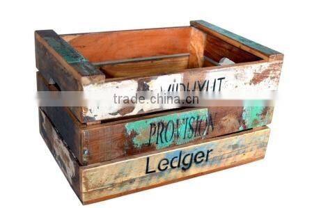 Weathered look Wooden Side Board