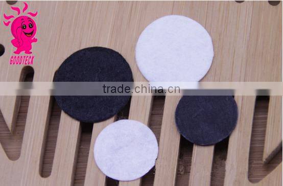 Wholesale new fashion hot sell 4 Size of round nonwoven felt pads circles,OEM